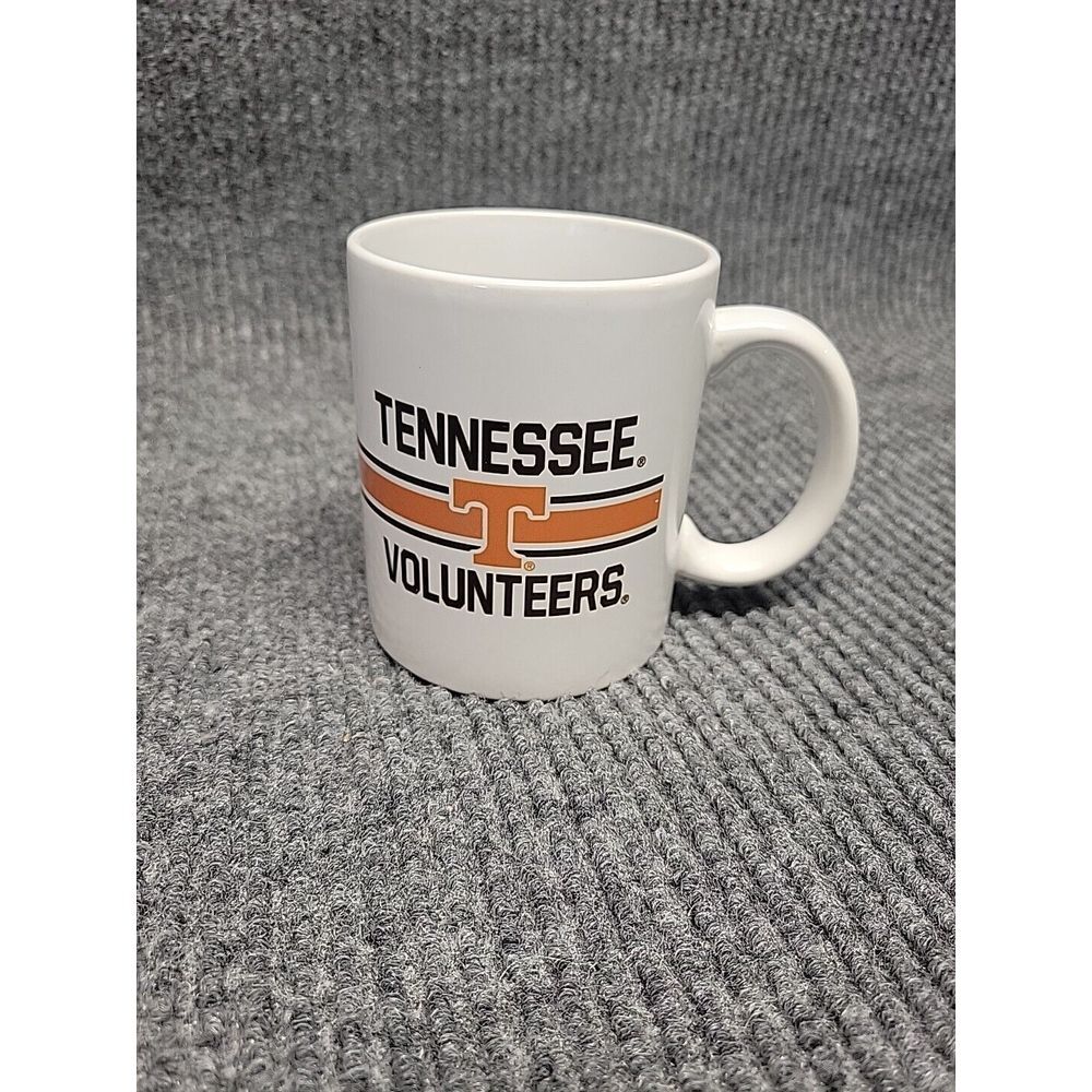Tennessee Volunteers‎ Coffee Mug White Ceramic NCAA UT Vols Fan Gear 3.75 Inch